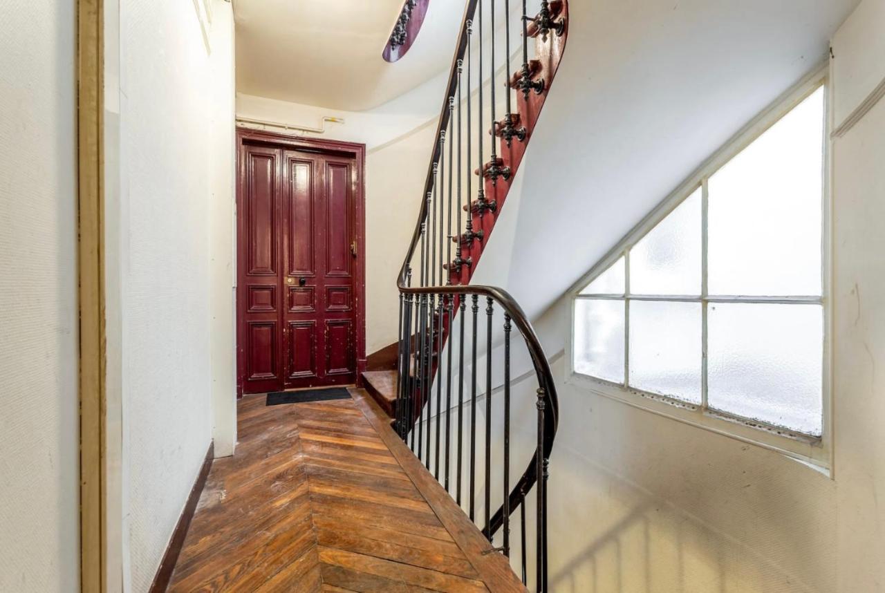 Abbesses - Superbe Appartement Avec Cheminees ปารีส ภายนอก รูปภาพ