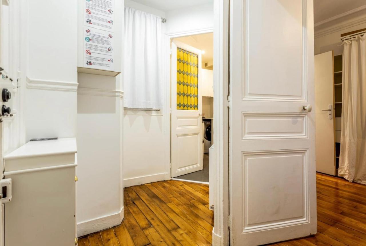 Abbesses - Superbe Appartement Avec Cheminees ปารีส ภายนอก รูปภาพ