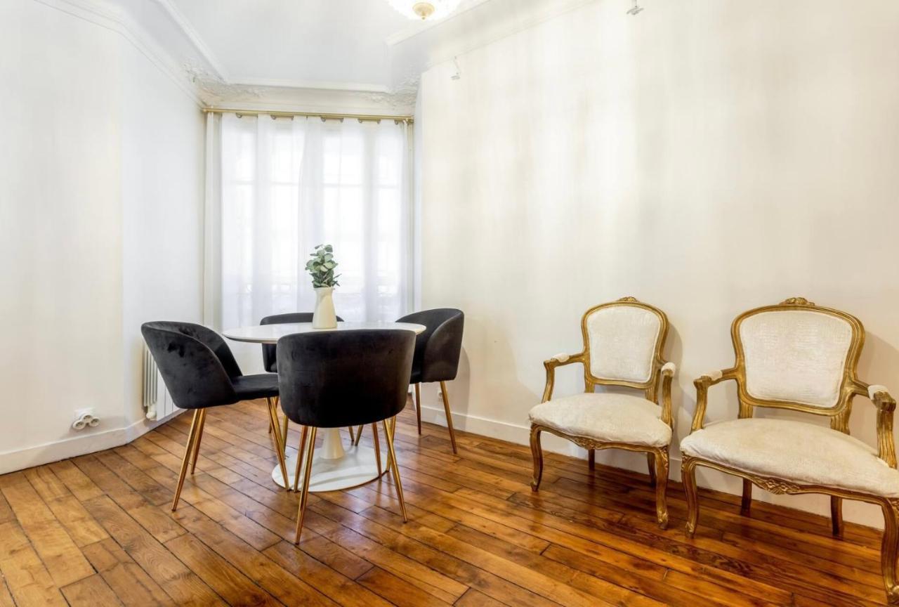 Abbesses - Superbe Appartement Avec Cheminees ปารีส ภายนอก รูปภาพ